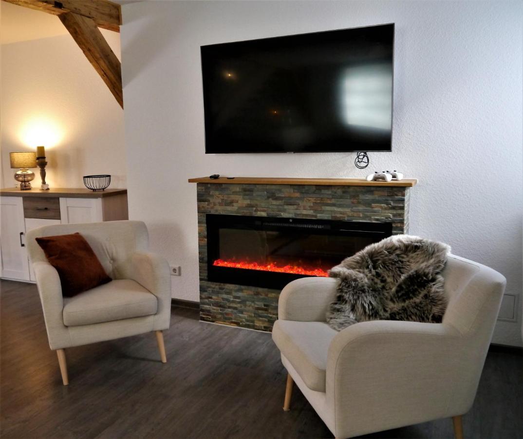 Fewo Fuchsbau Mit Dampfdusche #Kamin#Innenstadtnaehe#Netflix Von Harztraveler 巴特哈尔茨堡 外观 照片